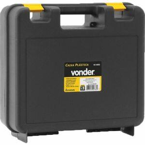 Caixa Plástica para Furadeira VD-6002 Preta Vonder