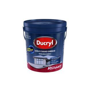 Tinta Ducryl Standard Semibrilho 18L Branco Renner