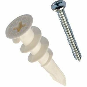 Bucha para Drywall com Parafuso Bemfixa 10x40mm Frog 2 Peças