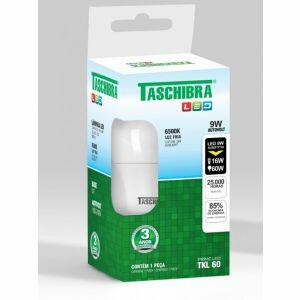 Lâmpada LED A60 Bulbo TKL 9W A60 Luz Amarela Taschibra