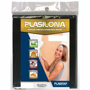 Lona Plasitap 4x4m Preta Lona Plasitap 4x4m Preta