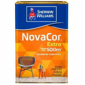Tinta Novacor Standard Acrílica 18L Branco Fosco Sherwin Williams