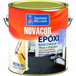 Tinta Sherwin Williams Epóxi Novacor Standart 3,6L Branco Brilho