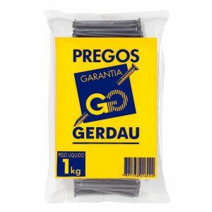 Prego sem Cabeça Gerdau 13x15 Polido 1kg Prego sem Cabeça Gerdau 13x15 Polido 1kg
