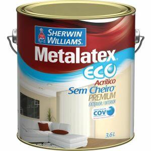 Tinta Esmalte Sherwin Williams Metalatex Eco Esmalte Premium 3,6L Brilhante