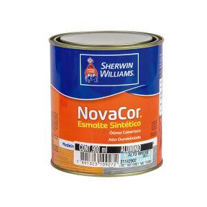 Tinta Esmalte Sherwin Williams Novacor Esmalte Sintético Standard 900ml Branco Gelo Brilhante