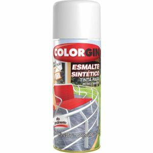 Tinta Spray Colorgin Esmalte Sintético Sherwin Williams 350ml Branco Fosco