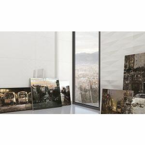 Revestimento Parede Glacial Snow Bold Brilhante 33x60 Incepa