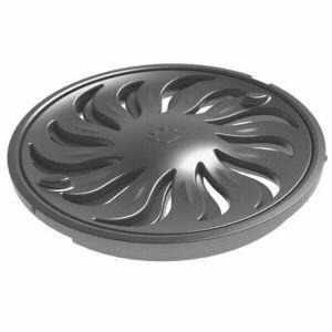 Grelha para Ralo PVC Redonda 10cm com Fecho Tigre