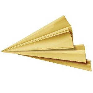 Meia Cana PVC Plastilit 3,3cmx3,8cmx6m Cerejeira