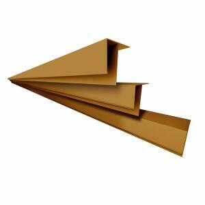 Roda Forro Perfil F PVC Plastilit 2,6cmx3cmx6m Mogno
