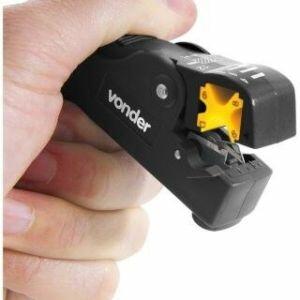 Alicate Desencapador para Cabo Coaxial Plástico ABS Vonder