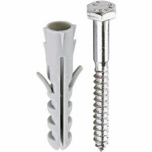 Bucha para Concreto com Parafuso Bemfixa 10mm 20 Peças
