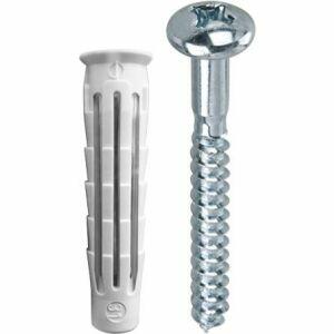 Bucha Universal com Parafuso 10mm Cabeça de Panela Bemfixa Bucha Universal com Parafuso 10mm Cabeça de Panela Bemfixa