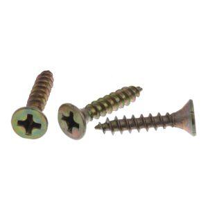 Parafuso de Ferro para Madeira Bemfixa 3x16mm Cabeça Chata