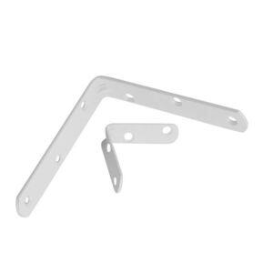 Cantoneira para Móveis 80mm 4 Peças Branca Bemfixa