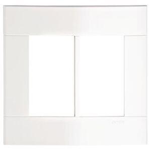 Placa 4"x4" Schneider Lunare 6 Módulos Branca