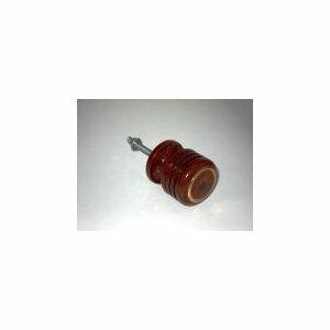 Puxador Zamar Mogno 34mm com Anel Puxador Zamar Mogno 34mm com Anel