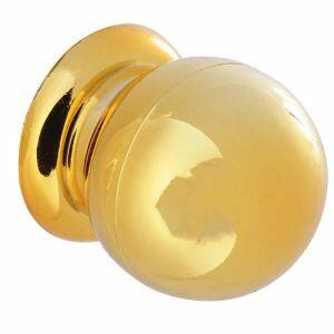 Puxador Zamar Bola Dourado 35mm