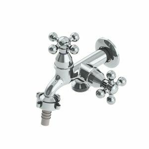 Torneira para Máquina de Lavar e Tanque 1428 1/2" Cromado Hidrofama