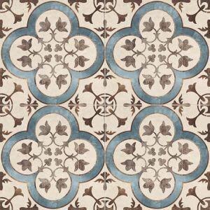 Porcelanato Mediterrâneo Colorido Retificado Acetinado 58,4X58,4 Ceusa