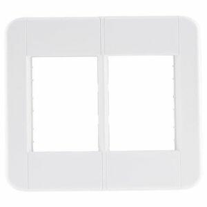 Placa 4"x4" Tramontina Tablet 6 Módulos Branca Horizontal