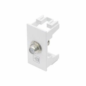 Módulo TV/SAT Coaxial Habitat Branco Fame