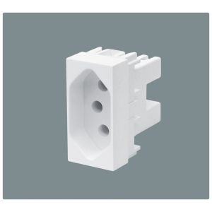 Módulo Tomada 2P+T Habitat 20A Vermelho Fame