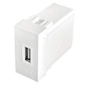 Módulo Tomada USB Fame Habitat Branco Bivolt 5W Módulo Tomada USB Fame Habitat Branco Bivolt 5W