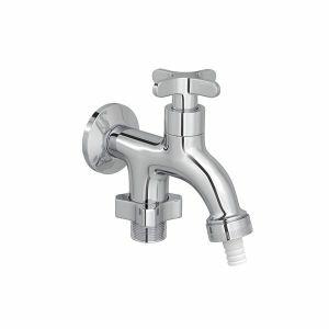 Torneira para Máquina de Lavar e Tanque Flex Cromado Deca