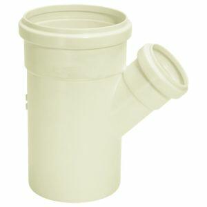 Junção com Redução 100x50mm Pvc Esgoto Branco Amanco