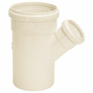 Junção com Redução 150x100mm Pvc Esgoto Branco Amanco
