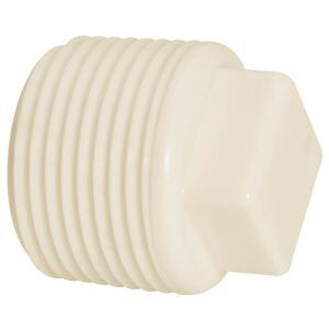 Plug 1/2" Pvc Roscável Branco Amanco