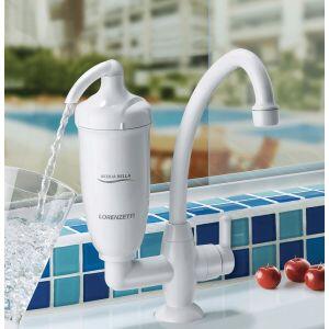 Purificador de Água com Torneira de Mesa Lorenzetti Acqua Bella Branco Purificador de Água com Torneira de Mesa Lorenzetti Acqua Bella Branco