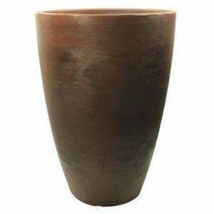 Vaso Malta Cone Redondo 40x30cm Rusty Vasart