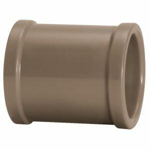 Luva 20mm Pvc Sold Marrom Amanco