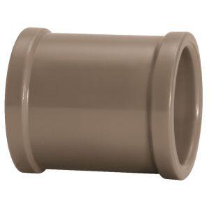 Luva 25mm Pvc Sold Marrom Amanco