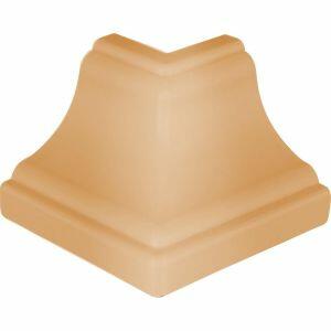 União de Canto Externo PVC 4 Peças 25x40mm Nogueira Plastilit