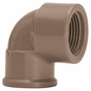 Joelho 90° 25mmx1/2" Pvc Sold Marrom Amanco