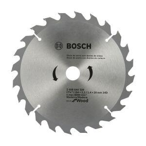 Disco de Serra para Madeira Eco 184mm 24 Dentes Bosch