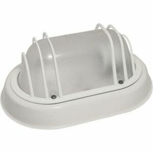 Luminária Tartaruga Taschibra Suprema 1 Lâmpada com Grade Branca