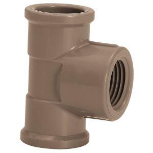 Tee 25mmx3/4" Pvc Sold Mr Amanco