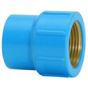 Luva 20mmx1/2" Pvc Sold Azul Amanco