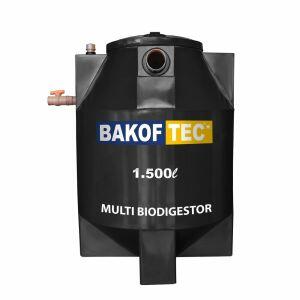 Multi Biodigestor 1500L Bakof Tec