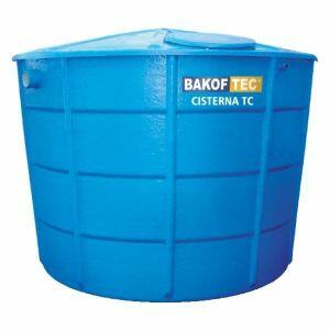 Cisterna Fibra Tronco Cônica 5000L Bakof Tec