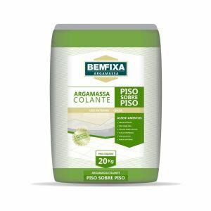 Argamassa Piso Sobre Piso Bemfixa 20Kg Cinza