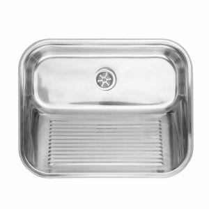 Tanque Monobloco com Válvula Polido 29L Inox Addra Tanque Monobloco com Válvula Polido 29L Inox Addra