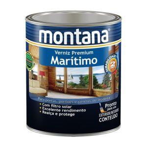 Verniz Marítimo Premium 900ml Transparente Acetinado Montana