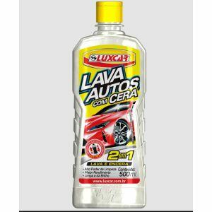 Detergente Lava Autos com Cera 500ml Luxcar