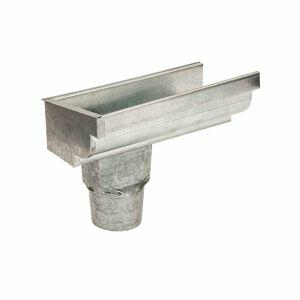 Bocal Galvanizado Calha Forte Esquerdo Moldura Terminal